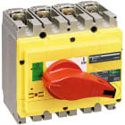 Schneider Electric - ComPacT INS - Interrupteur sectionneur - INS250 4P 100A - poignée rouge