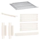 Schneider Electric - PrismaSet HD - cloisonnement forme 2 JDB horizontal- 4M - L700xP500/600/800mm