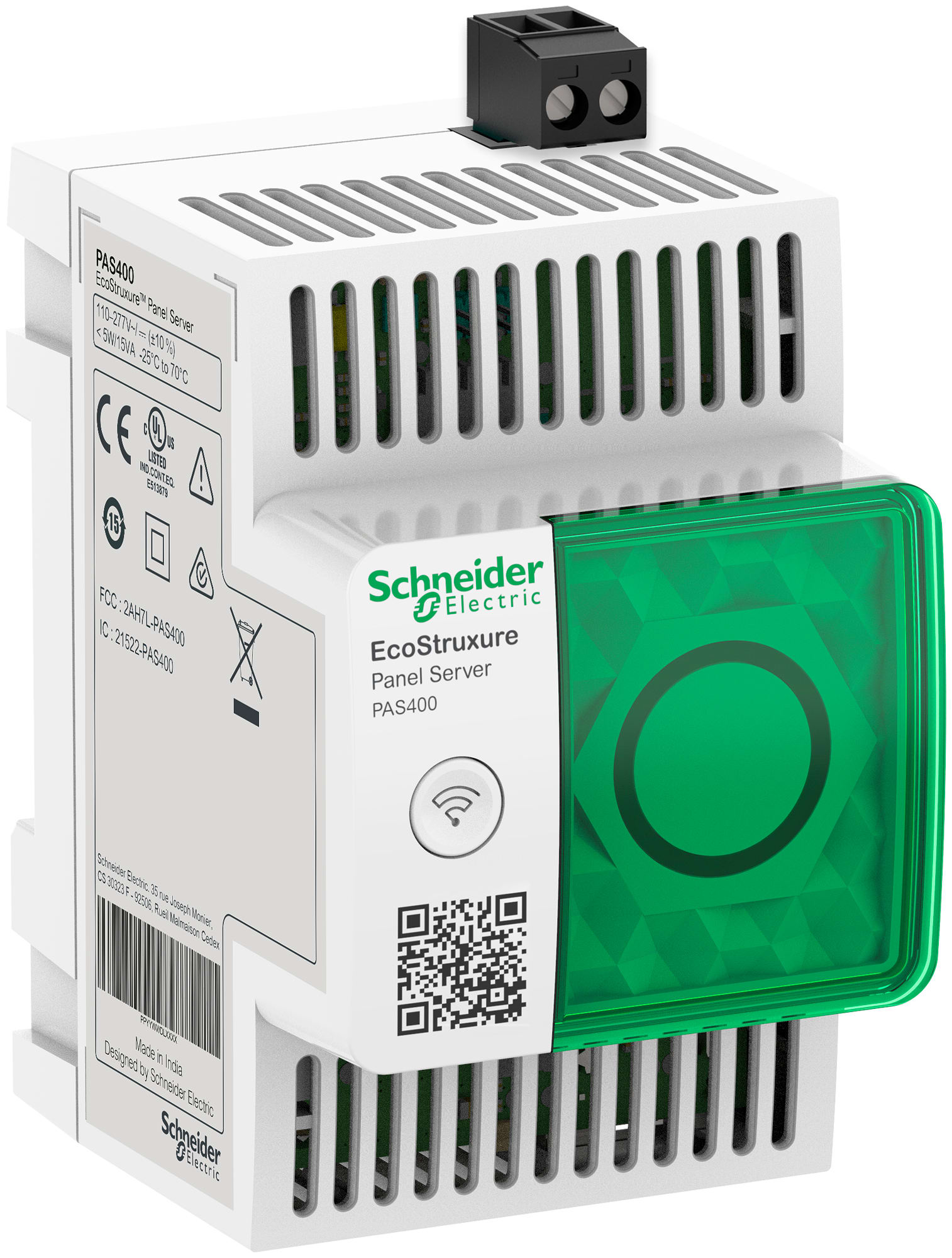 Schneider Electric - EnerlinX EcoStruxure Panel Server Entry alim 110 277VACDC