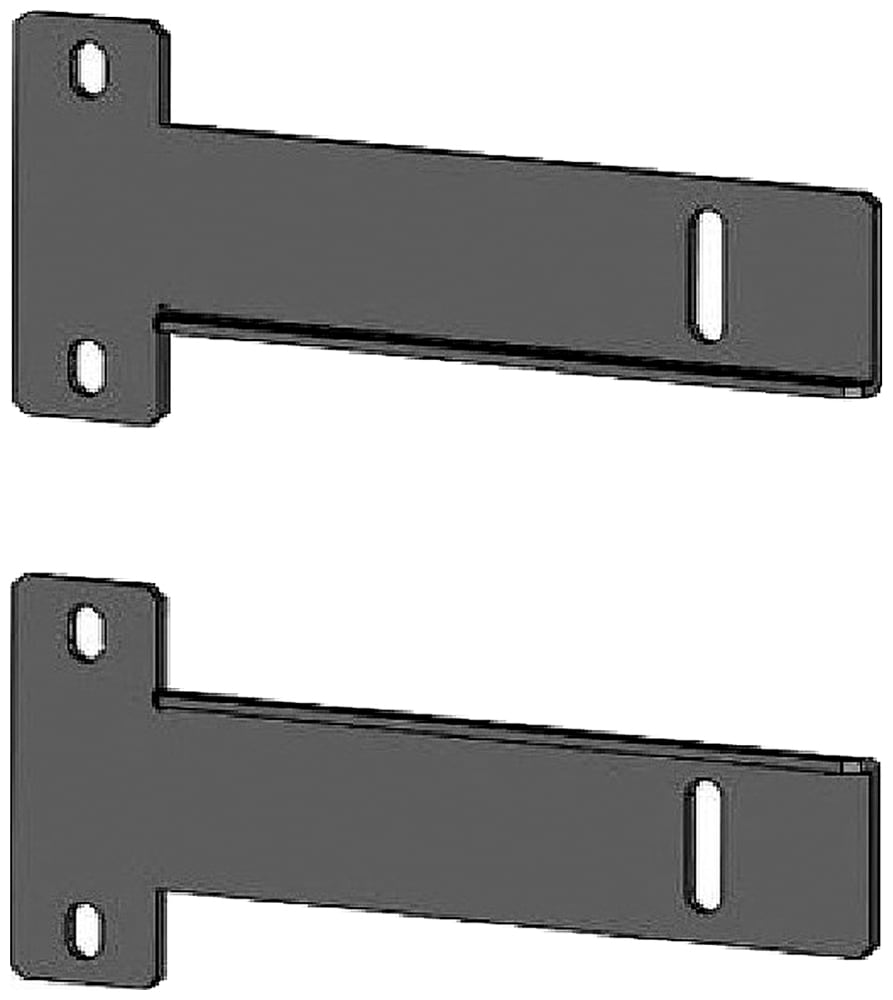 Schneider Electric - Fixation Easy BRKT, POST BTM 3-4 FT, 1 paire, confinement des allées Netshelter