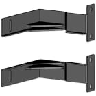 Schneider Electric - Fixation Easy BRKT, POST BTM 4-5 FT, 1 paire, confinement des allées Netshelter