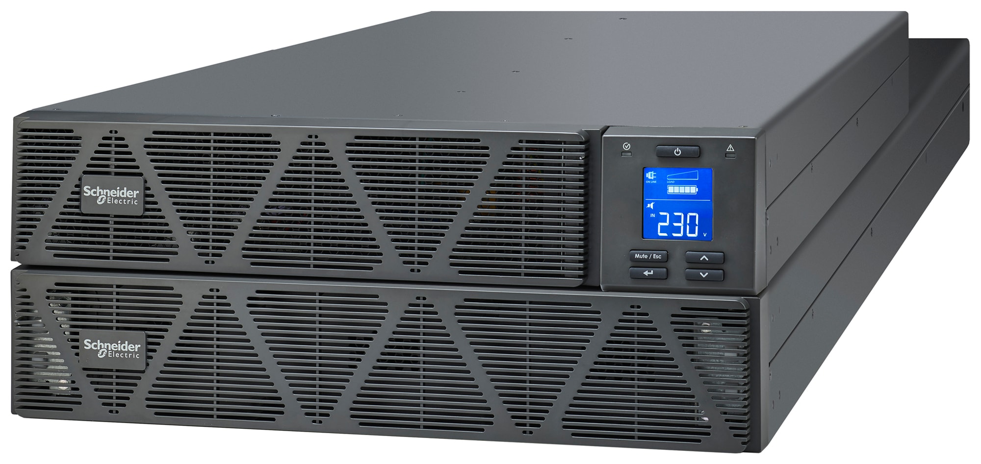 Schneider Electric - Easy UPS SRVS - onduleur 1 ph on-line avec kit rack - 230V - 5 kVA - 10 min