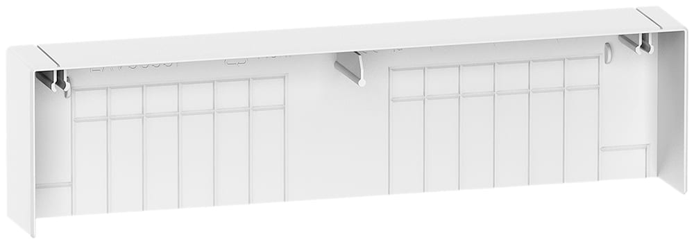 Schneider Electric - Resi9 - Embout pour goulotte 13 modules de 18mm blanc (RAL 9003)