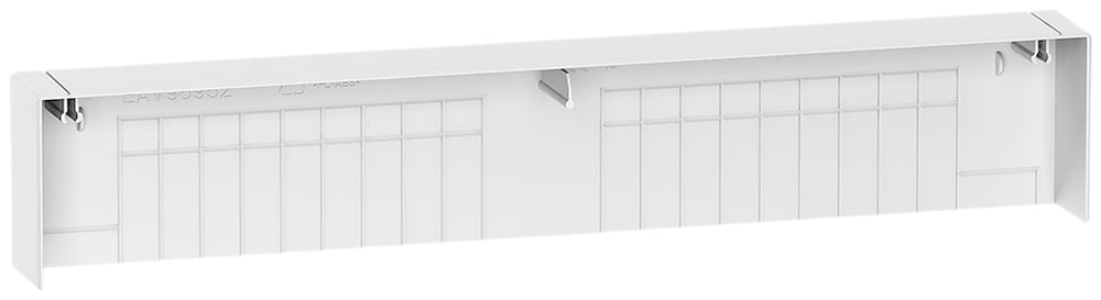 Schneider Electric - Resi9 - embout de goulotte - largeur 18 modules - blanc