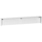 Schneider Electric - Resi9 - embout de goulotte - largeur 18 modules - blanc