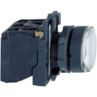 Schneider Electric - Harmony bt-pous lumineux blanc Ø22 - impulsion - 120V - 1O+1F