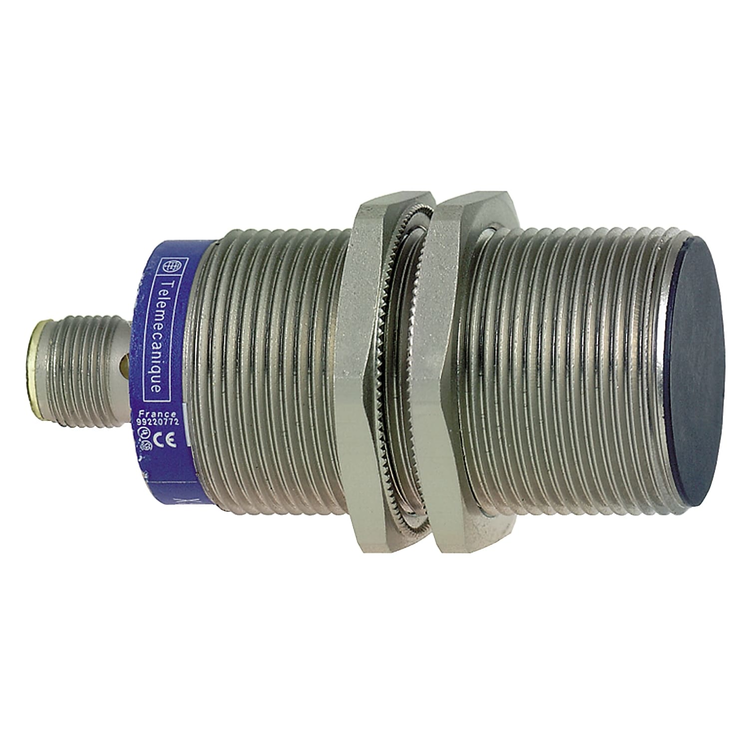 Telemecanique Sensors France - XS détecteur inductif métal - M30 L74mm noyable Sn10mm DC3-PNP NO - M12