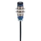 Telemecanique Sensors France - OsiSense XU métier - Emetteur cylind metallique laser barrage 12 24v dc cable 2m