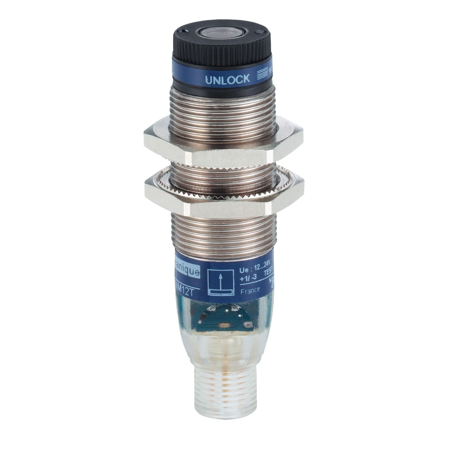 Telemecanique Sensors France - EMETTEUR CYLIND METALLIQUE LASER BARRAGE 12 24V DC CONNECT M12