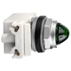 Schneider Electric - Harmony 9001K - voyant octogonal - Ø30 - IP66 - vert - lampe BA9s - 230V - borne