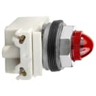 Schneider Electric - Harmony 9001K - voyant octogonal - Ø30 - IP66 - rouge - lampe BA9s - 120V -borne