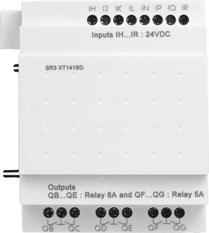 Schneider Electric - Zelio Logic - module d'extension E/S TOR - 14 entrées/sorties -24Vca