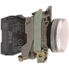 Schneider Electric - Harmony XB4 - voyant lumineux BA9s - Ø22 - blanc - direct 250V max - vis étrier