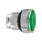 Schneider Electric - Harmony XB4 - tete bouton pousser-pousser lumineux - D22 - vert