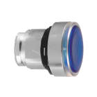 Schneider Electric - Harmony XB4 - tete bouton pousser-pousser lumineux - D22 - bleu