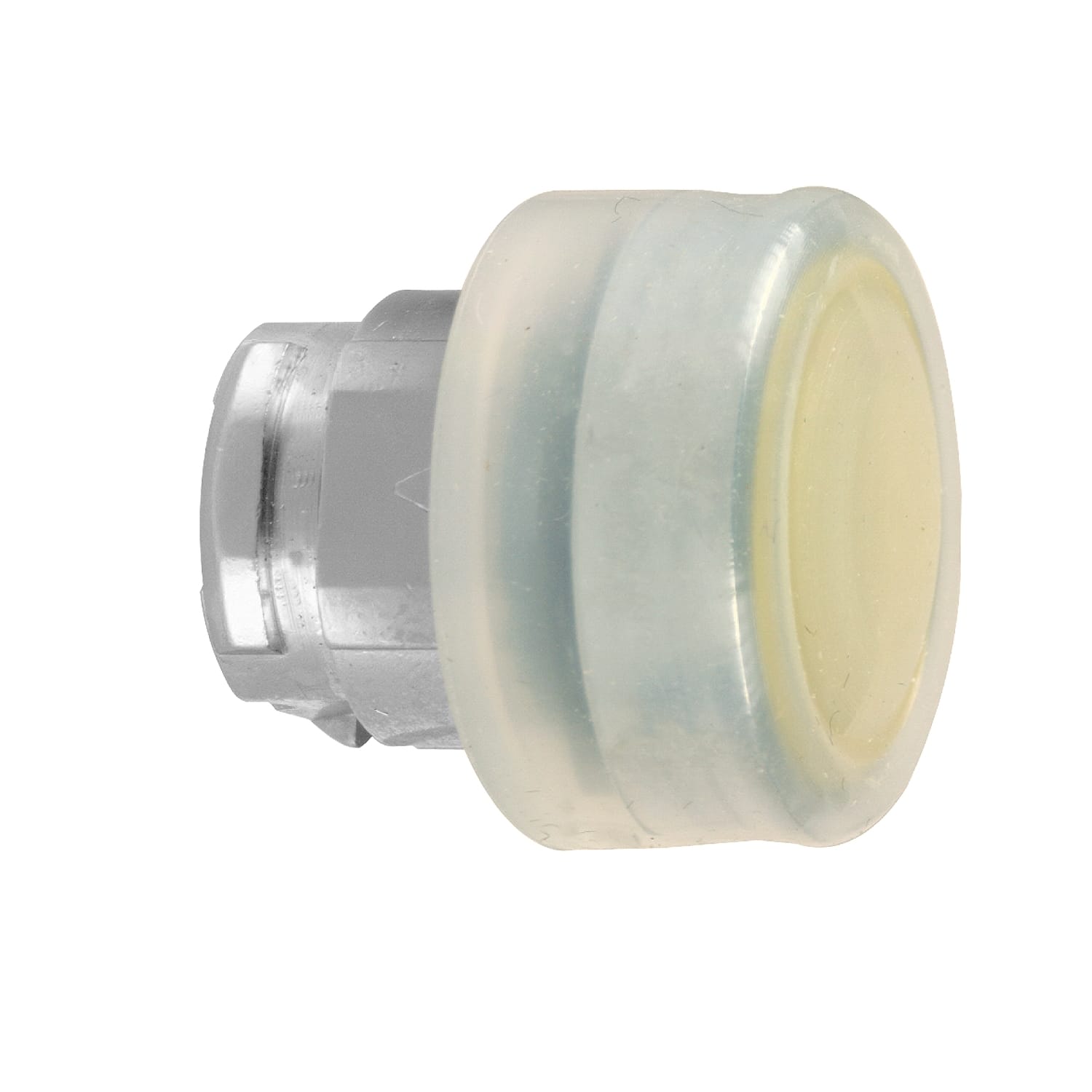 Schneider Electric - Harmony tête de bouton poussoir + capuchon IP66 - Ø22 - jaune
