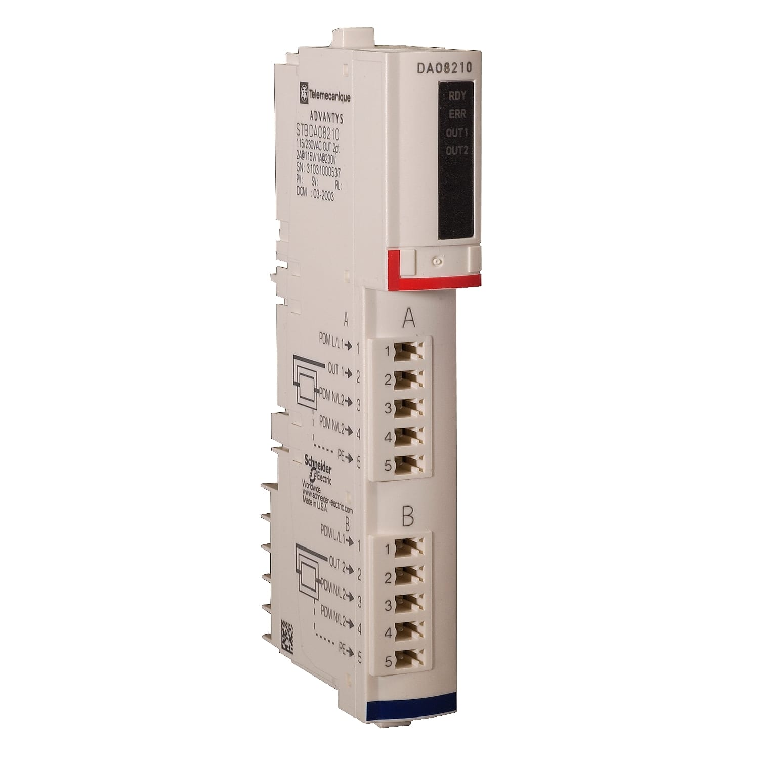 Schneider Electric - Advantys STB - 115 230vac out 2pt kit