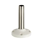 Schneider Electric - Harmony XVM - tube support+base fixation - L=100mm - aluminium blanc