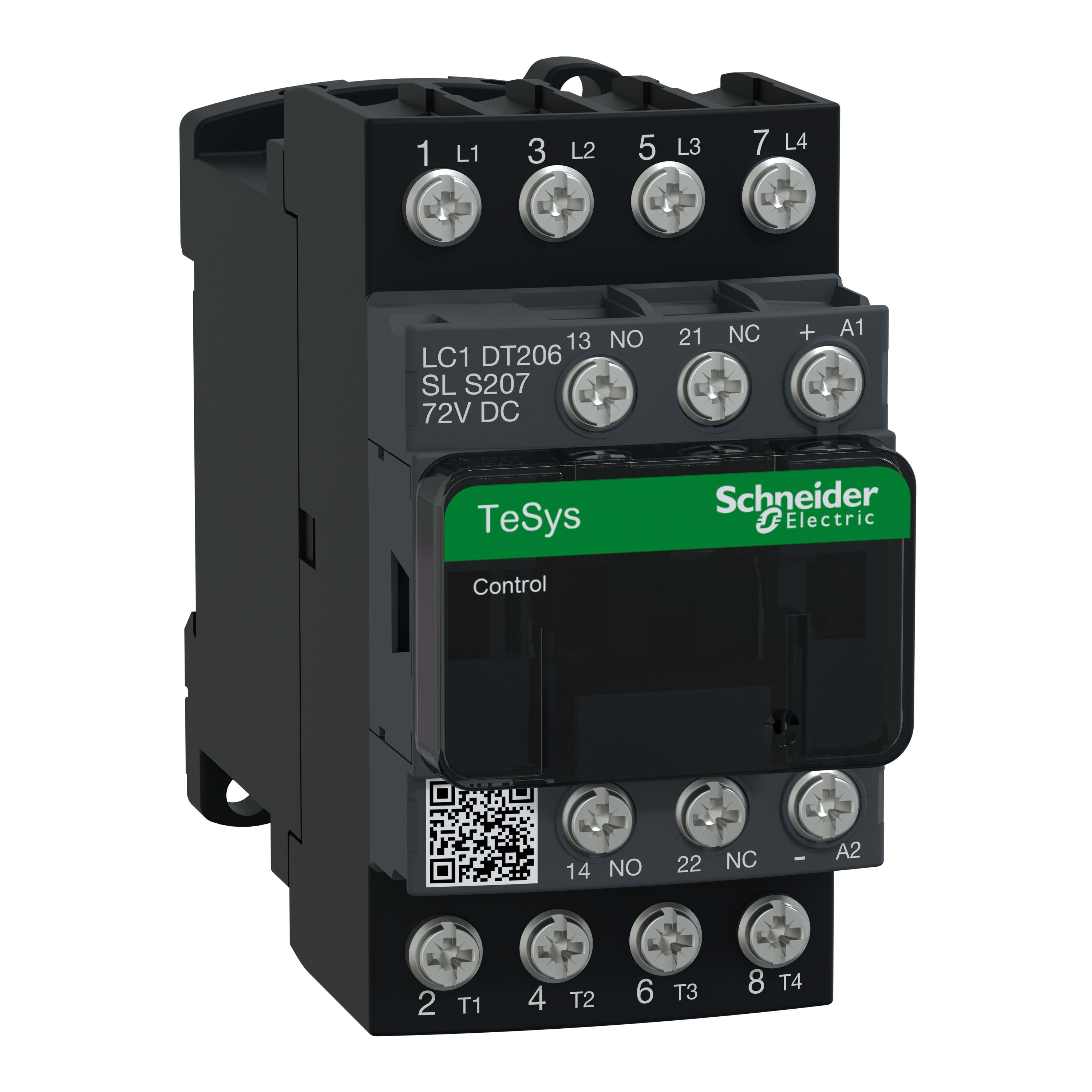 Schneider Electric - TeSys D - Contacteur tesys lc1d 4p ac1 440v 20 a bobine 72 v cc