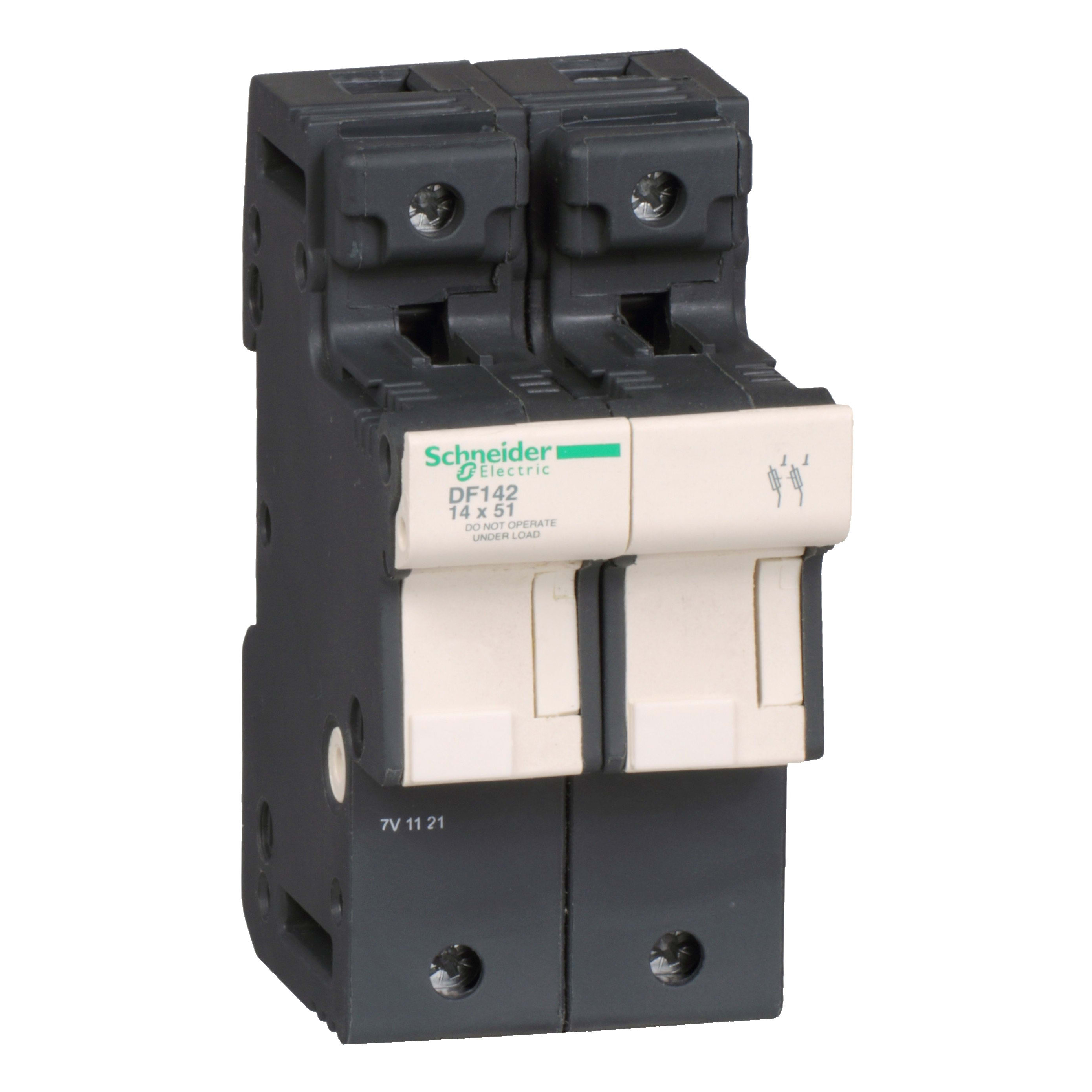 Schneider Electric - TeSys - porte-fusible - 2P - 50A - pour fusible 14x51mm