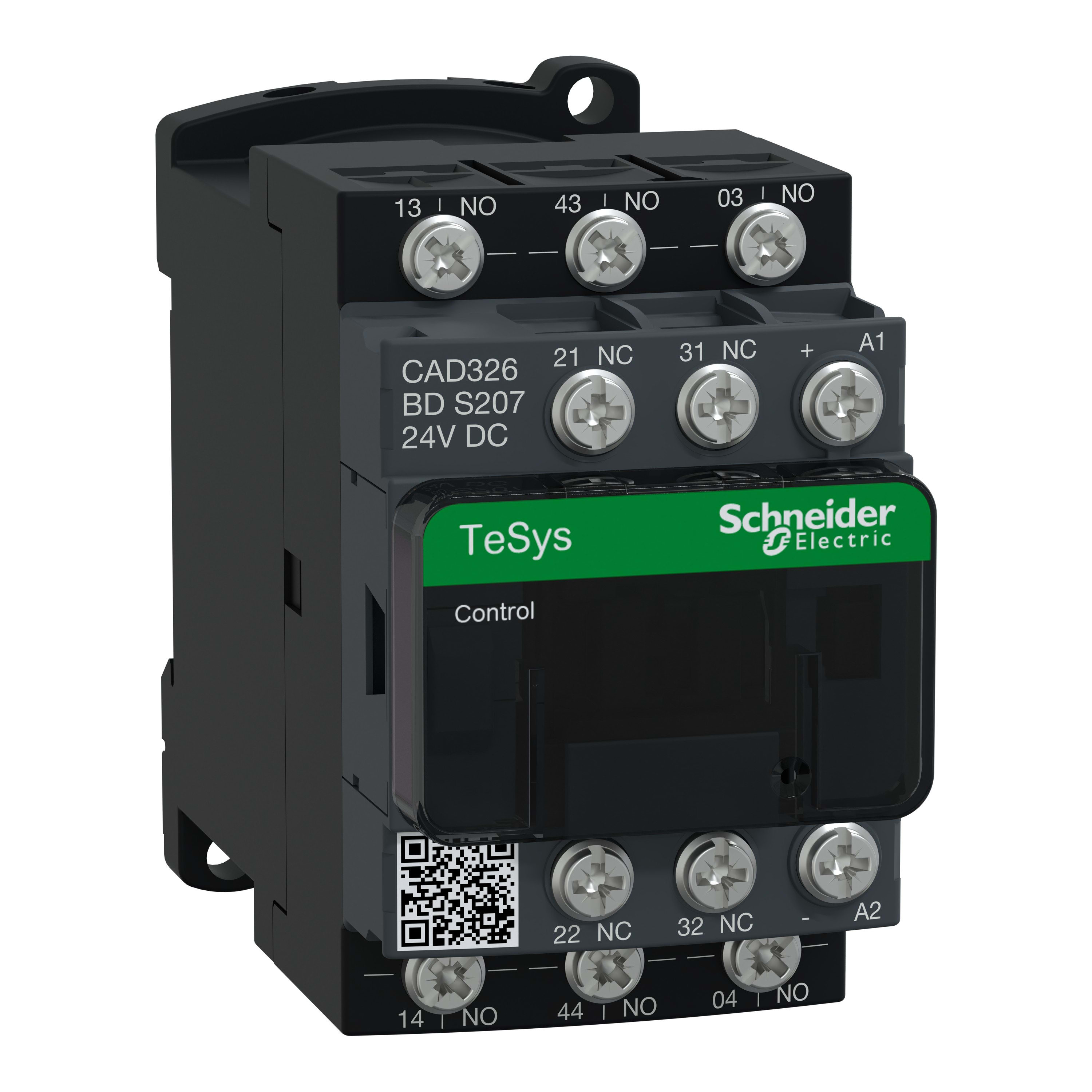 Schneider Electric - TeSys CA - Contacteur cont.aux.24v cc c.ferm.