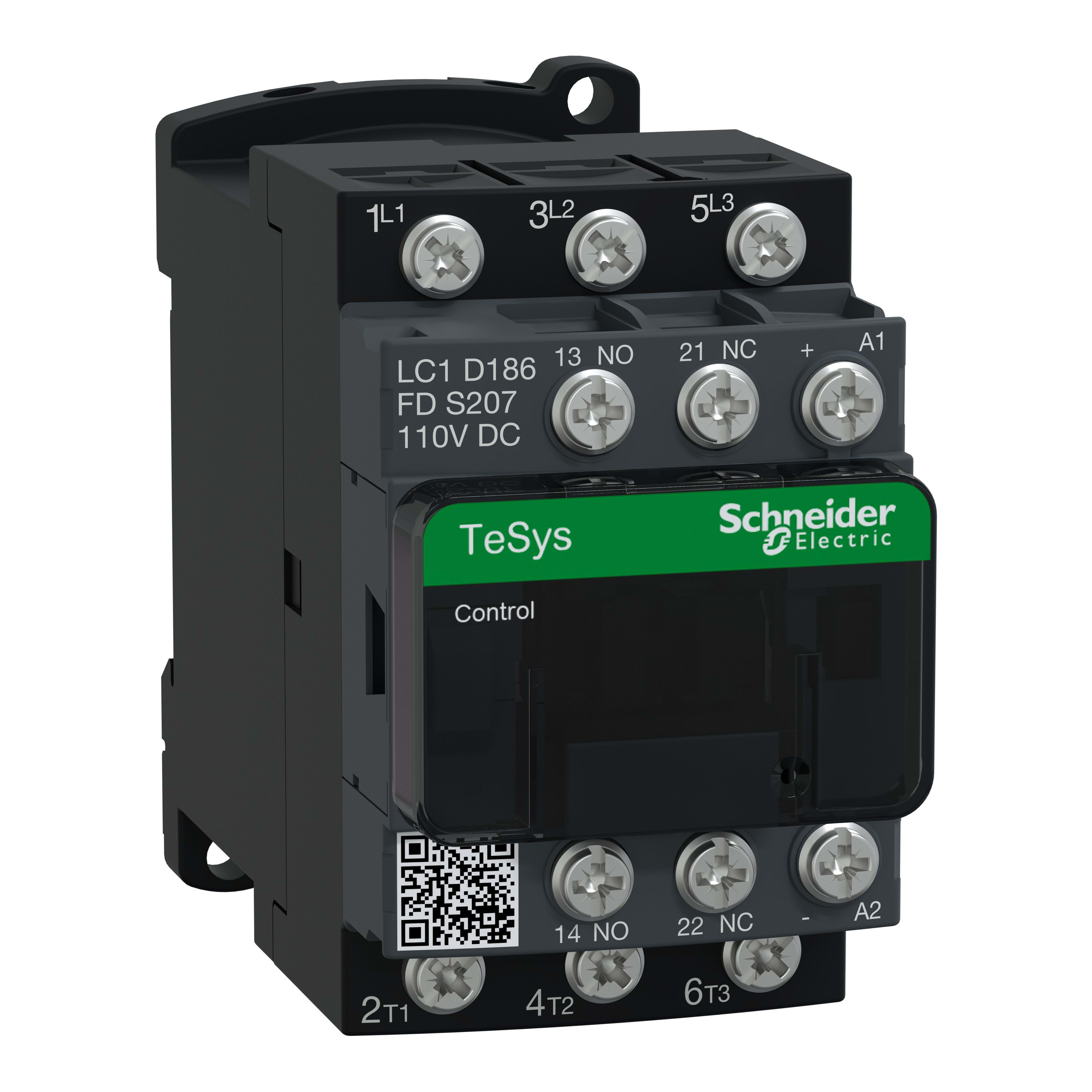 Schneider Electric - TeSys D - Contacteur tesys lc1d 3p ac3 440v 18 a bobine 110 v cc
