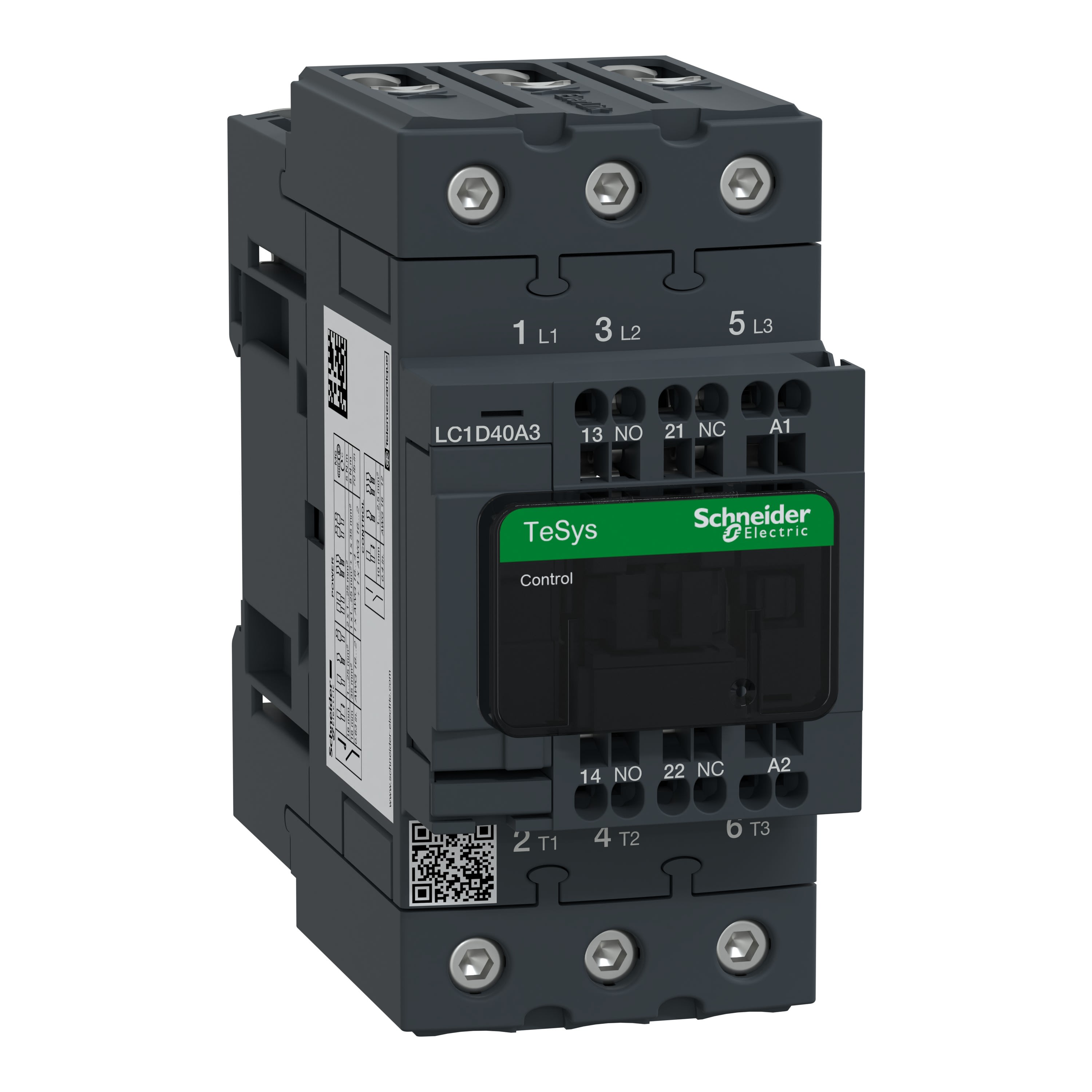 Schneider Electric - TeSys D - Cont everlink 3p ac3 440v 40a ctrl ress bob 110vca 50/60hz