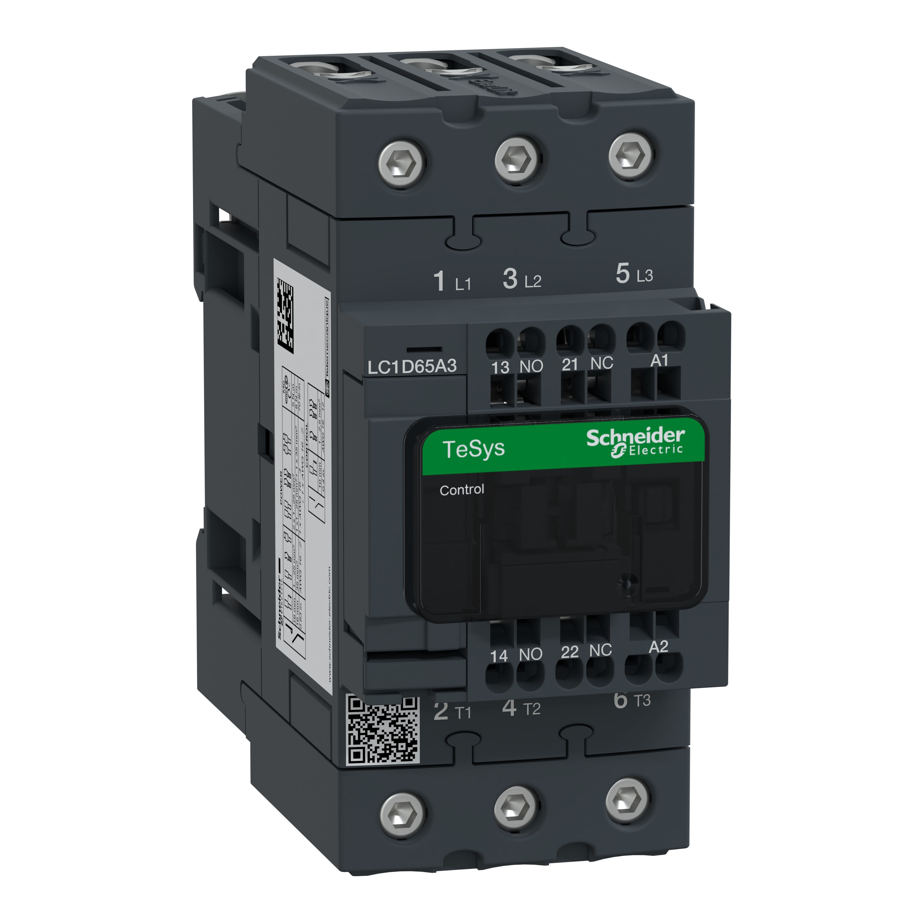 Schneider Electric - TeSys D - Cont everlink 3p ac3 440v 65a ctrl ress bob 115vca 50/60hz