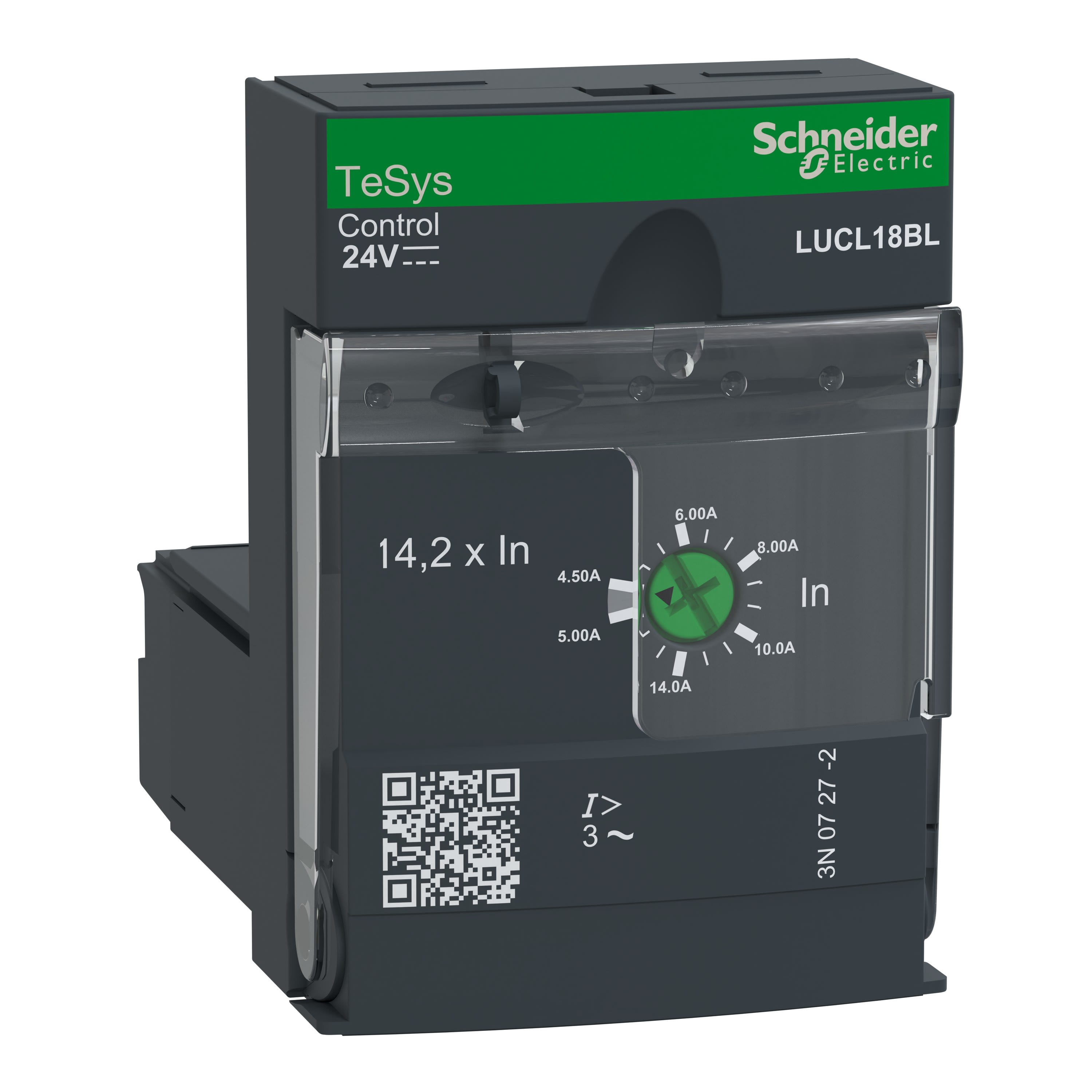 Schneider Electric - TeSys U - unité de contrôle magnétique protection - 5A à 18A - 24V CC