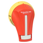 Schneider Electric - TeSys GS - poignée externale rotative droite - 32A à 63A - IP65 - rouge