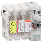 Schneider Electric - TeSys GS - interrupteur sectionneur fusible - 3P - 50A - 14x51 mm