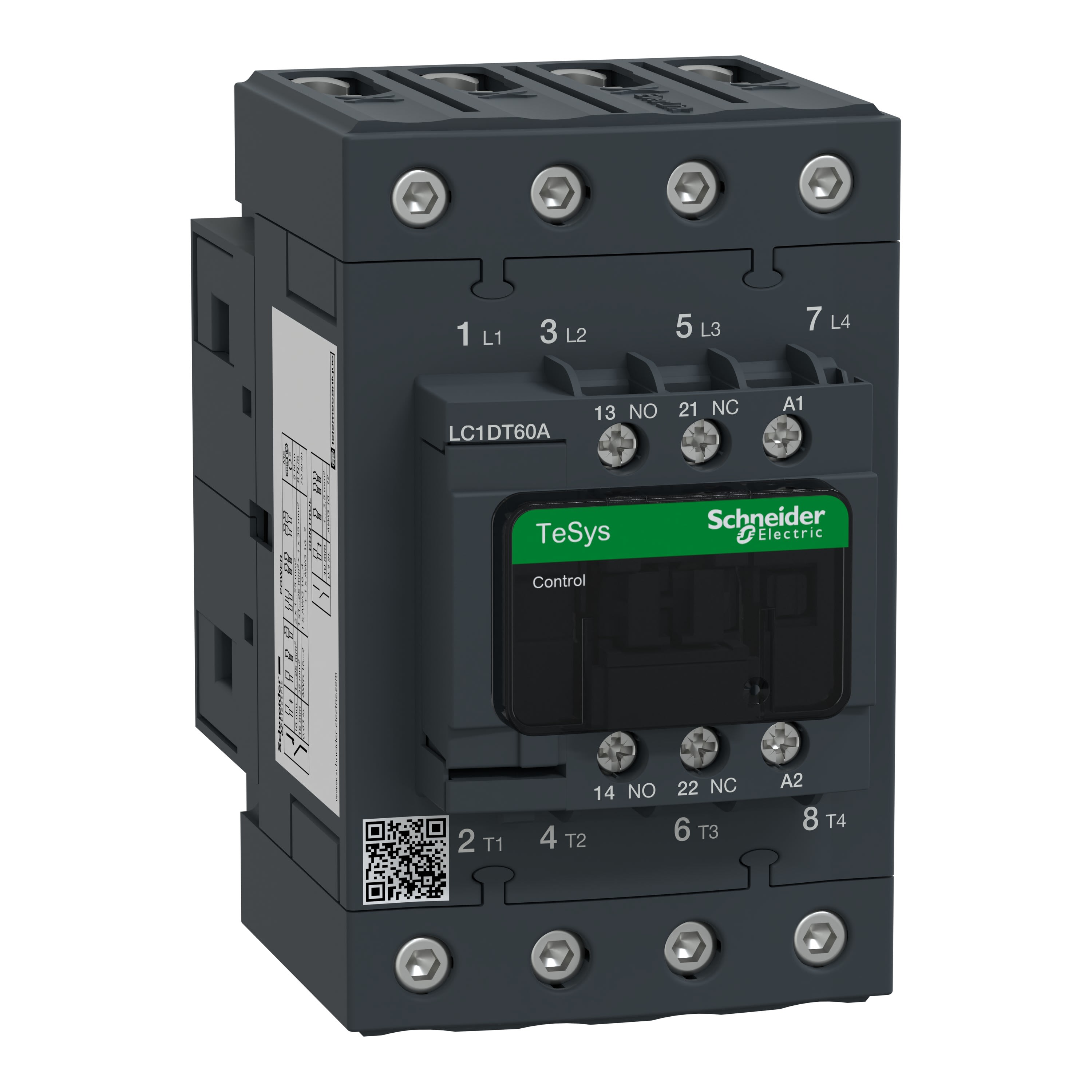 Schneider Electric - TeSys D - Cont tetra everlink 4p ac1 415v 60 a bob 24v ca-50/60hz