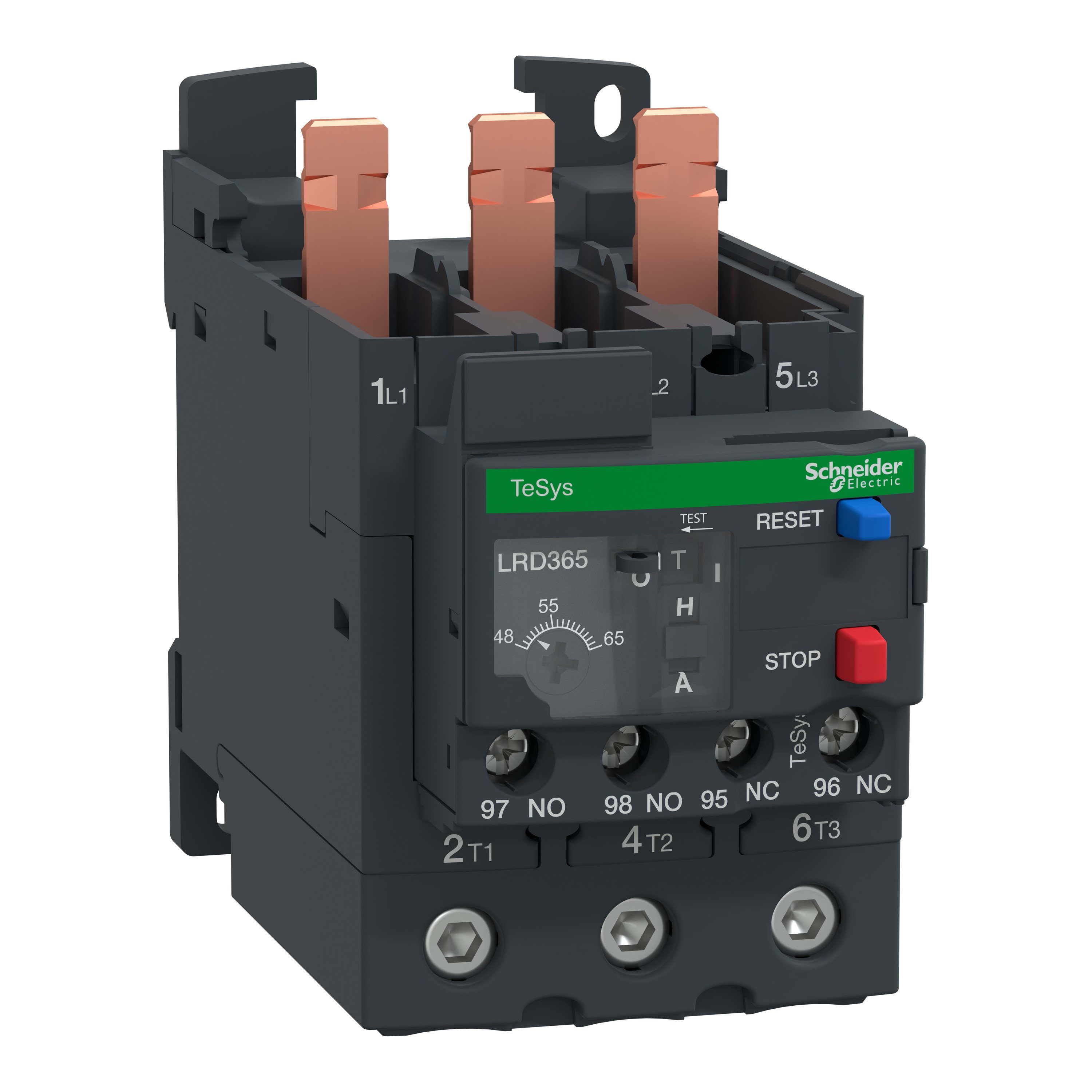 Schneider Electric - TeSys LRD - relais de protection thermique - 48..65A - classe 10A