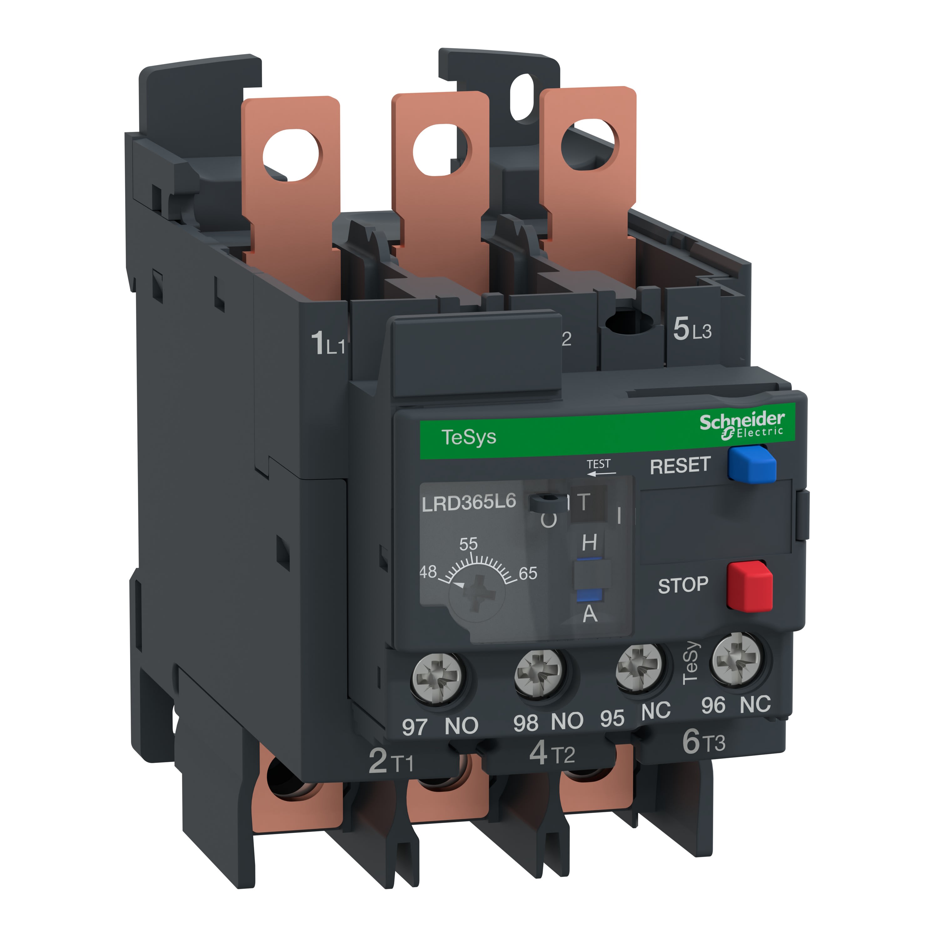 Schneider Electric - TeSys LRD - relais de protection thermique - 48..65A - classe 20
