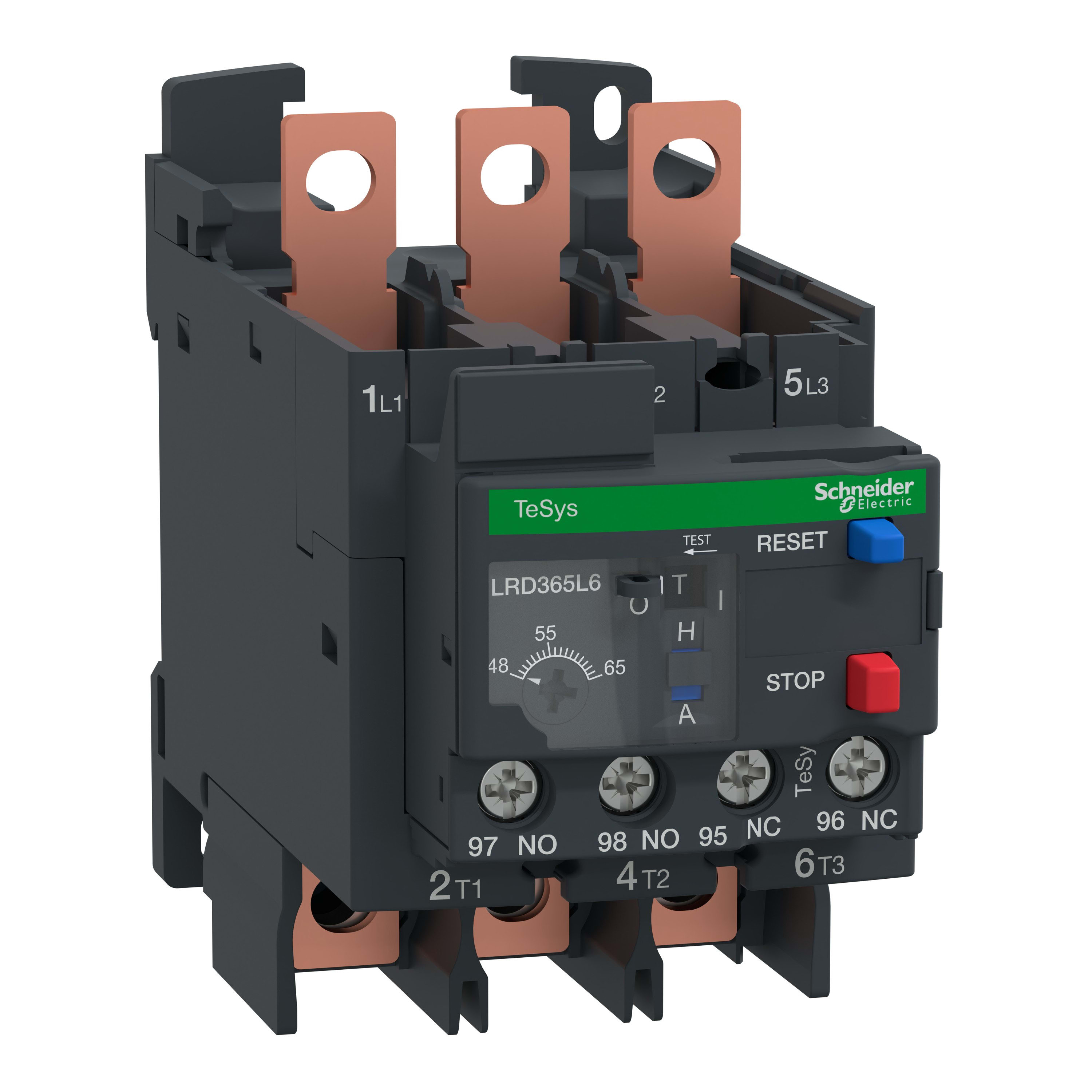 Schneider Electric - TeSys LRD - relais de protection thermique - 48..65A - classe 20