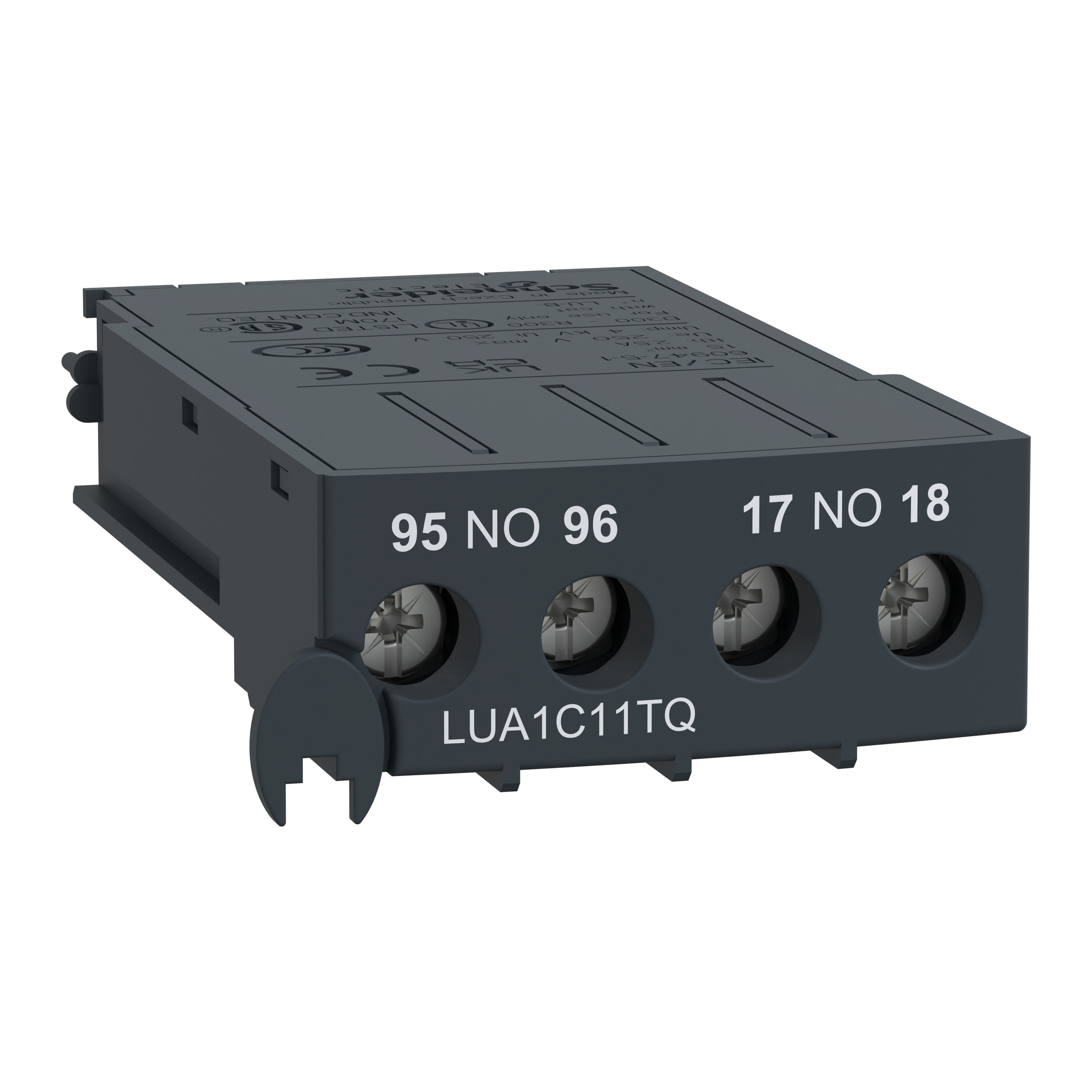Schneider Electric - TeSys U - Bloc de contacts additionnels lua 1o plus 1f