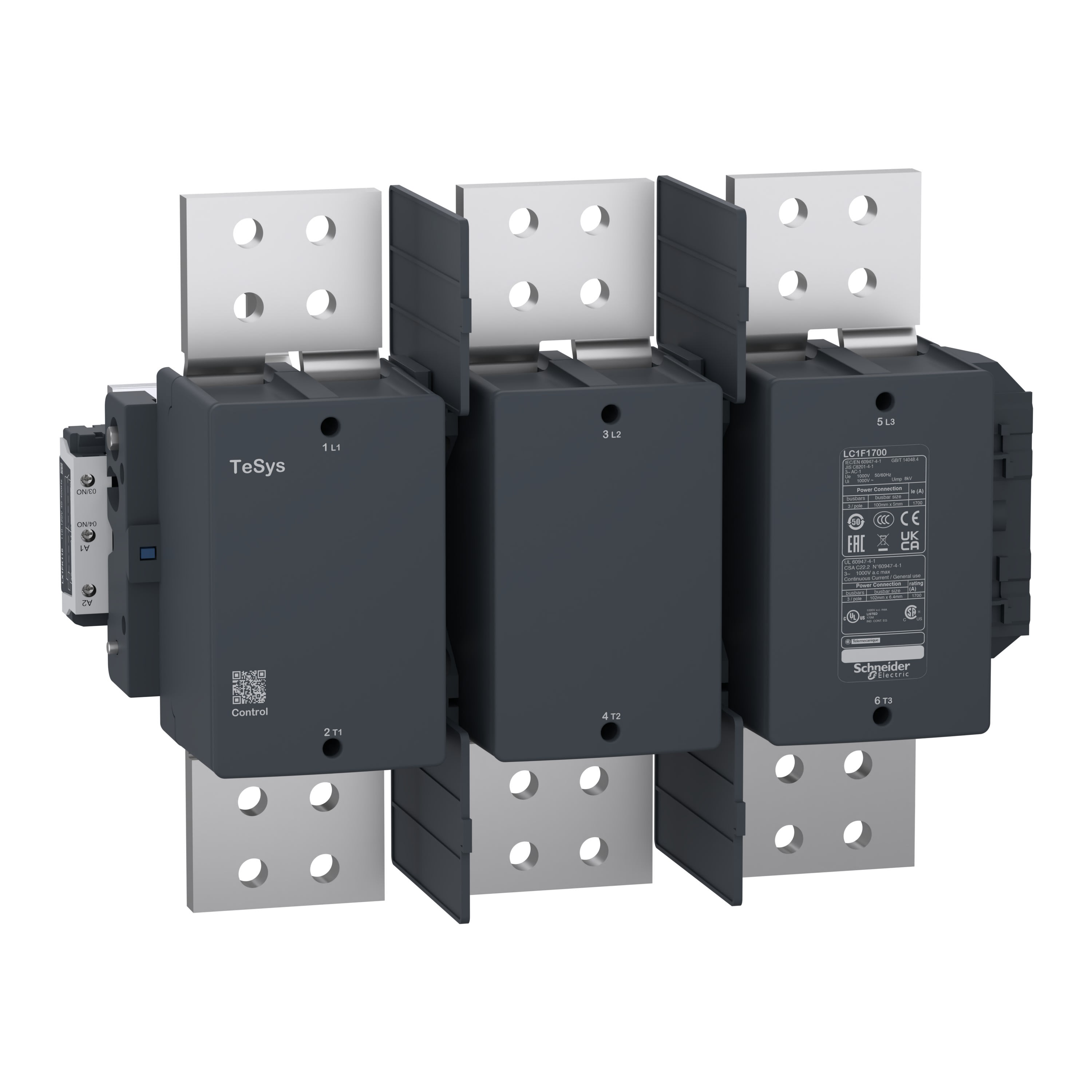 Schneider Electric - TeSys F - Cont 1700a 3p 220v-50/60hz