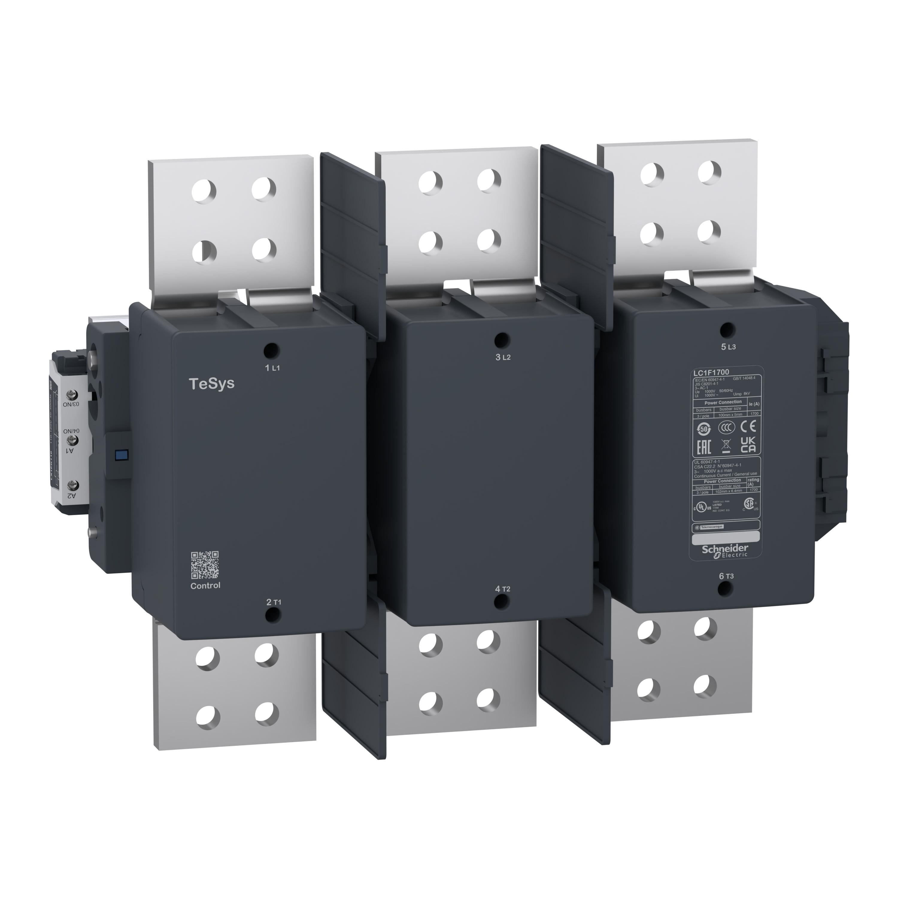 Schneider Electric - TeSys F - Cont 1700a 3p 230v-50/60hz
