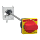 Schneider Electric - TeSys GS - kit poignée - IP65 - pour GV3L et GV3P - rouge