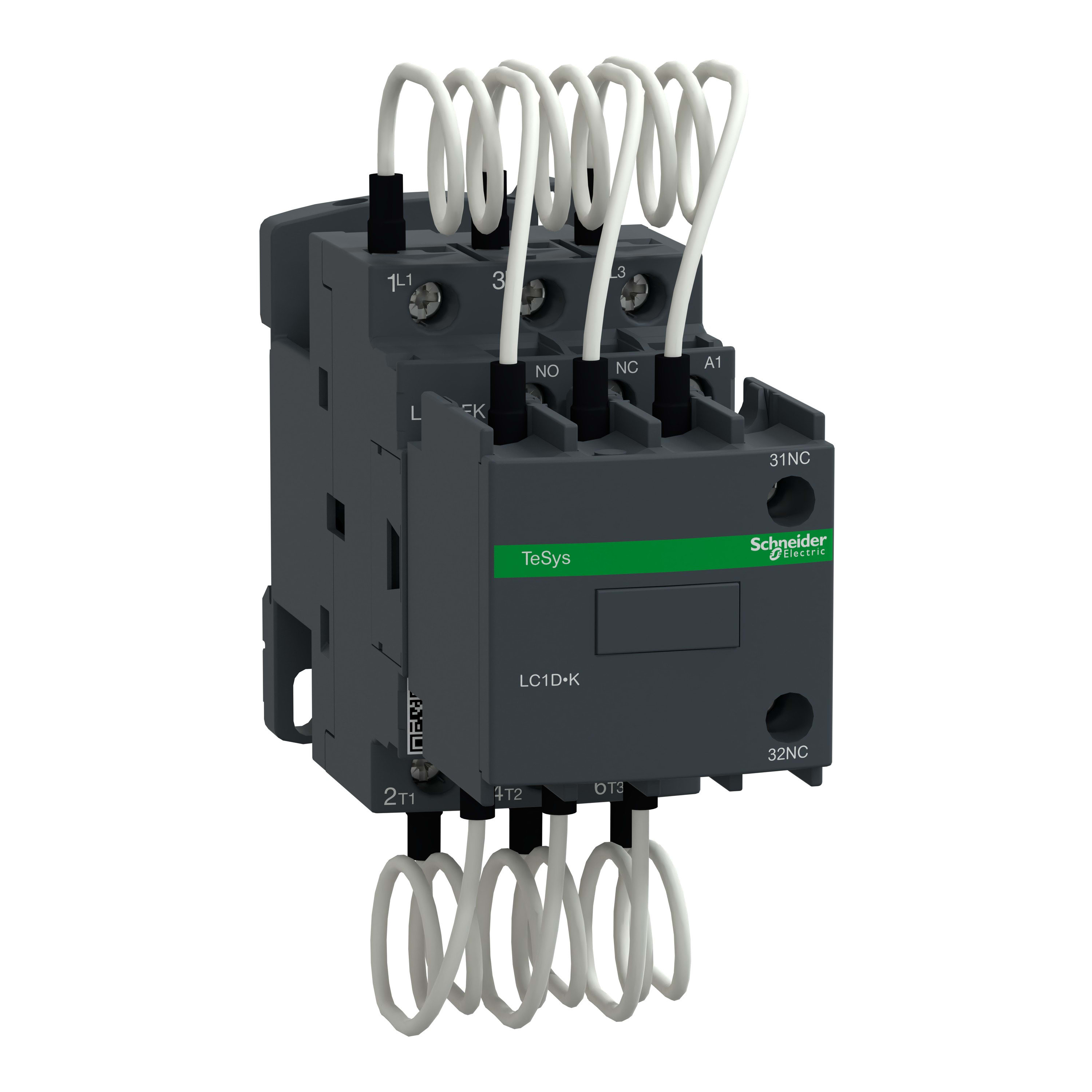 Schneider Electric - TeSys D - Contacteur 12,5kvar bob 1 10v 50/60hz