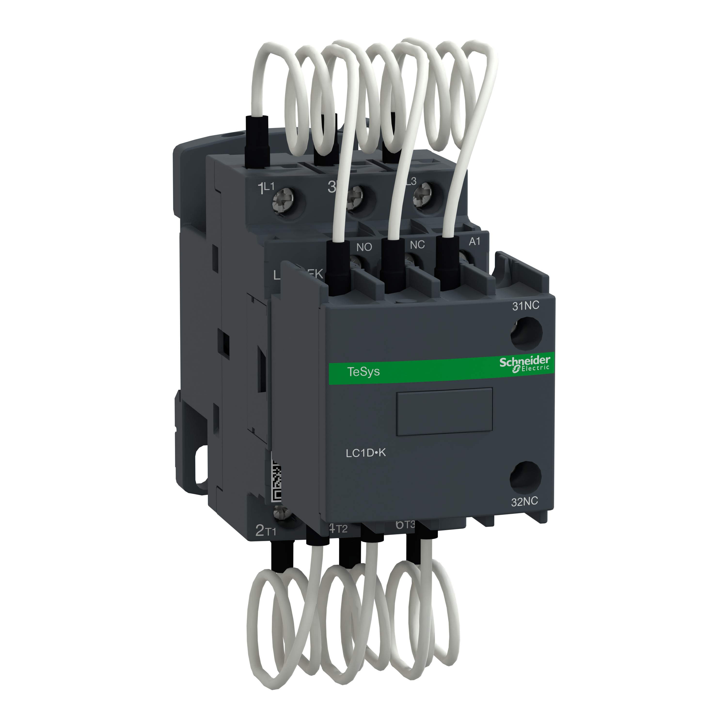 Schneider Electric - TeSys D - Contacteur 12,5kvar bob 4 00v 50/60hz