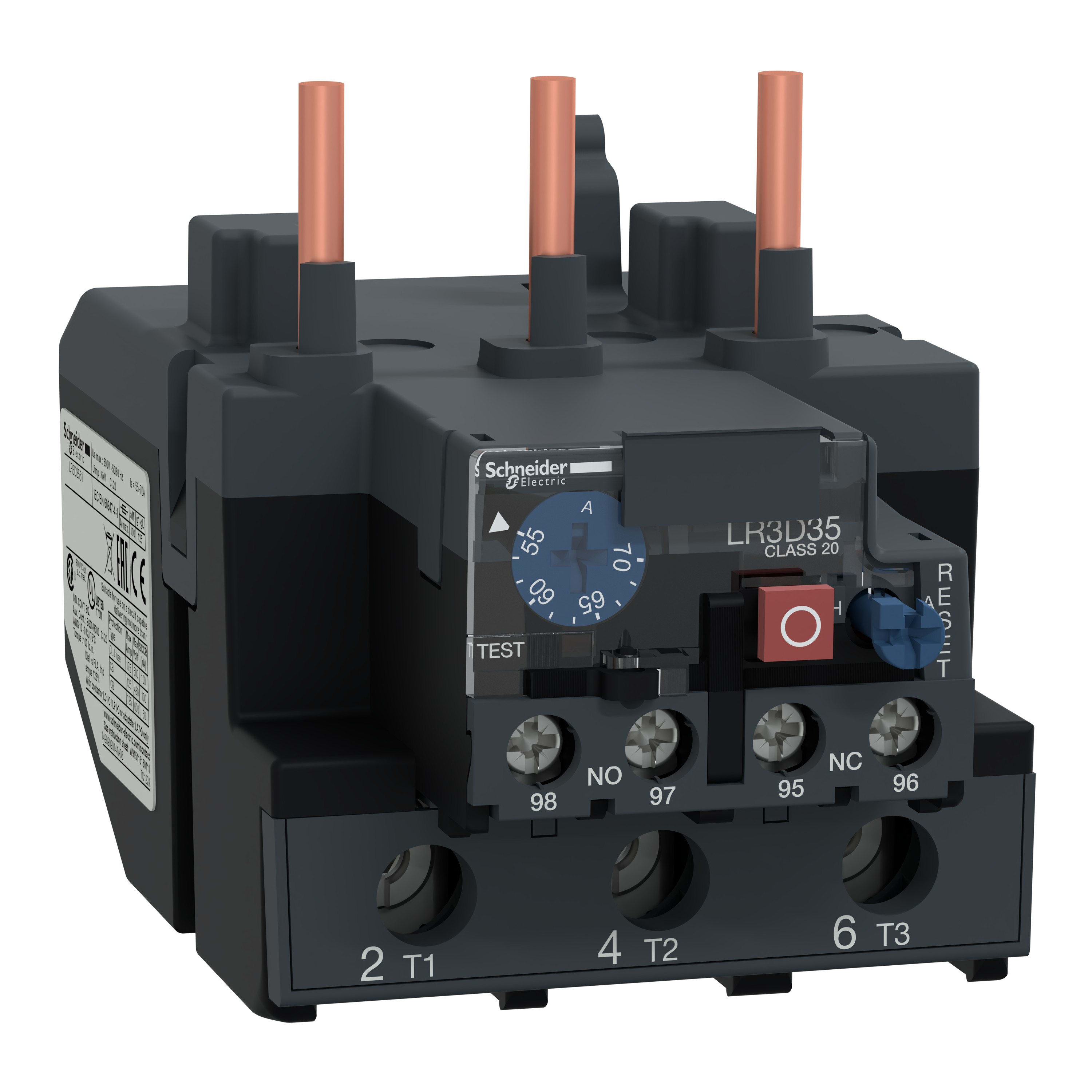 Schneider Electric - TeSys LR - Relais protect 55-70