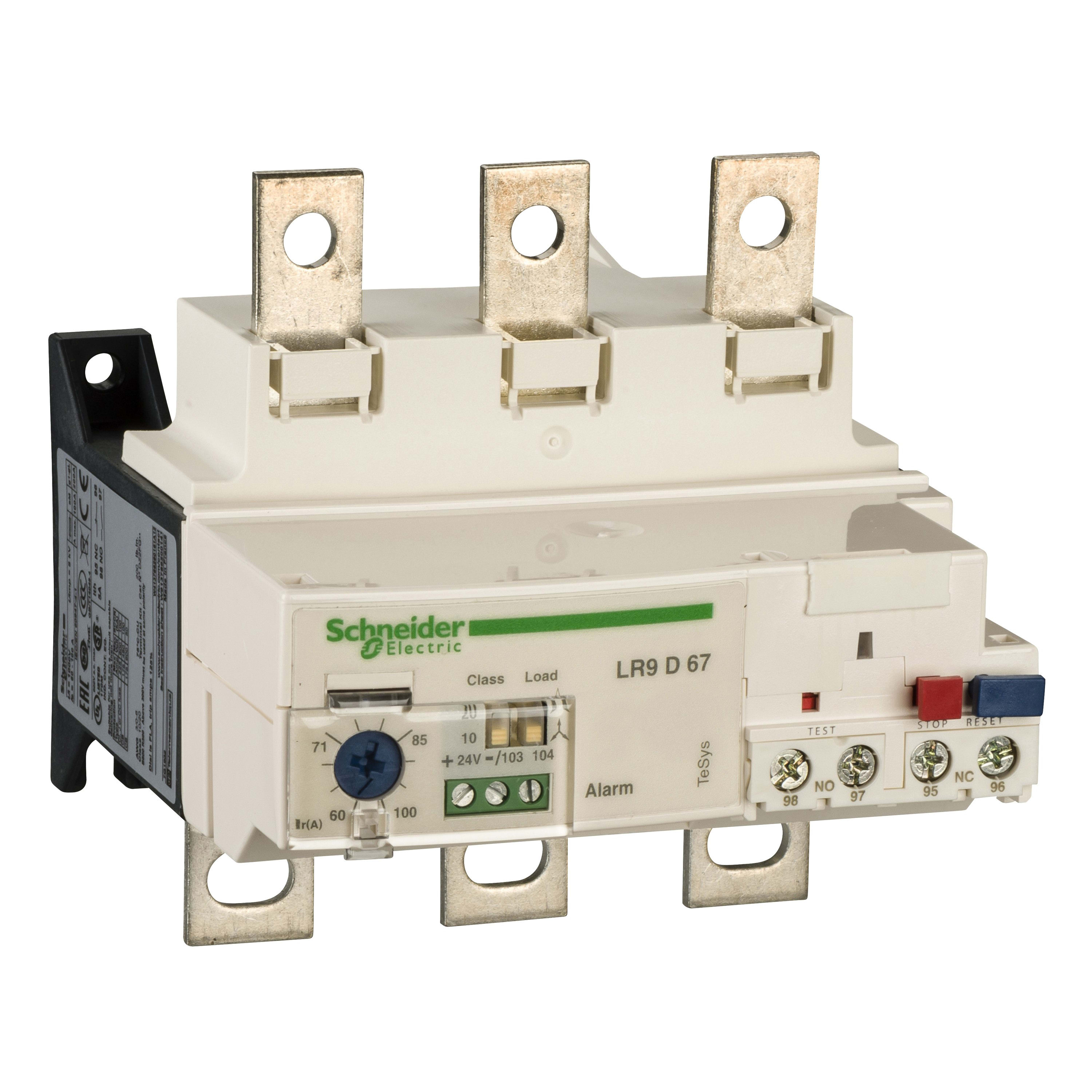 Schneider Electric - TeSys LRD - relais de protection thermique - 60..100A - classe 10..20