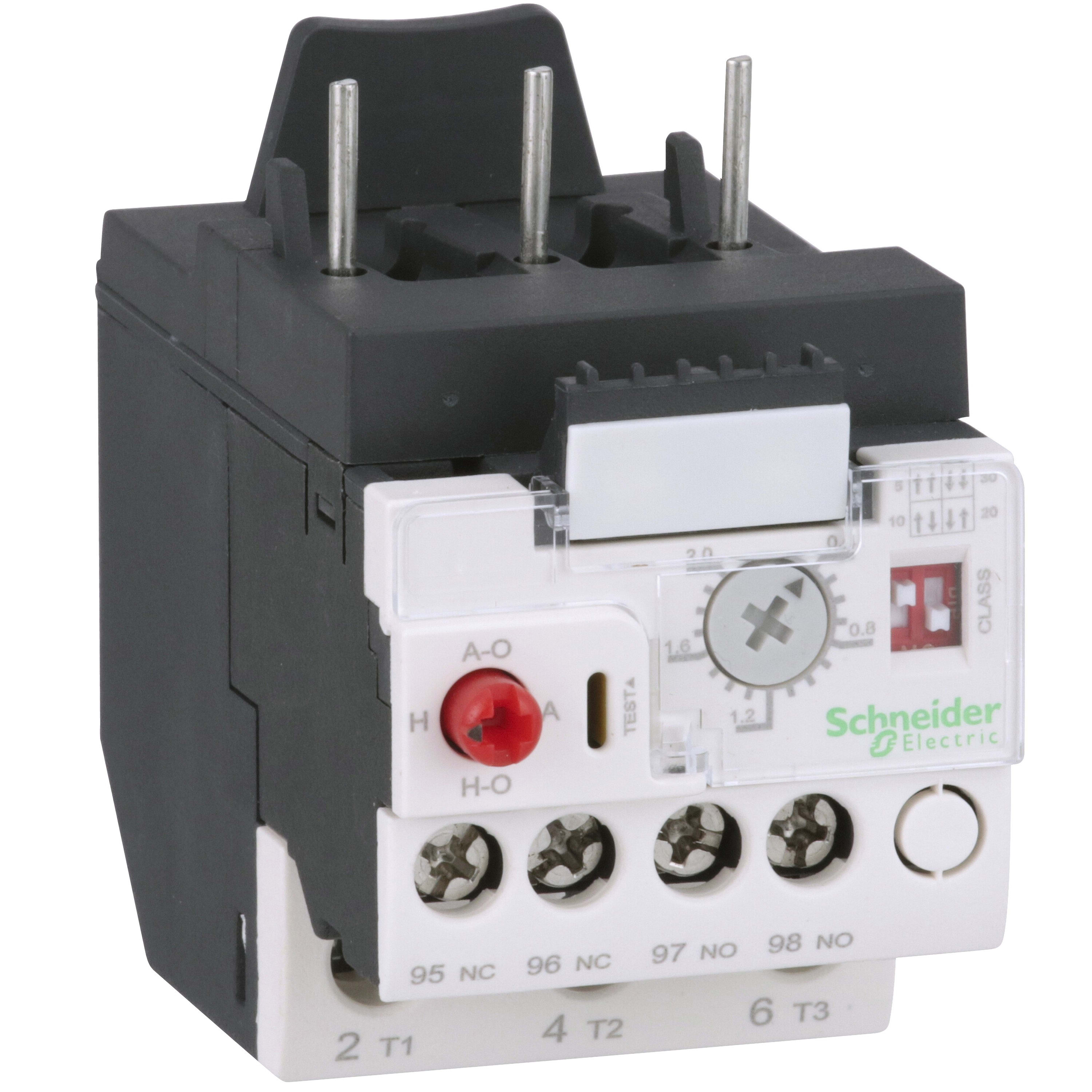 Schneider Electric - TeSys LRD - relais protection thermique - 3P - 0,4..2A