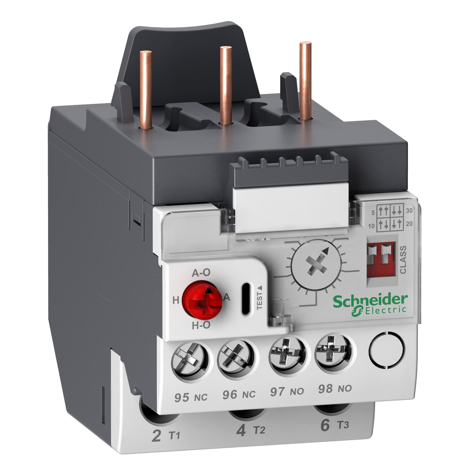 Schneider Electric - TeSys LRD - relais protection thermique - 3P - 1,6..8A