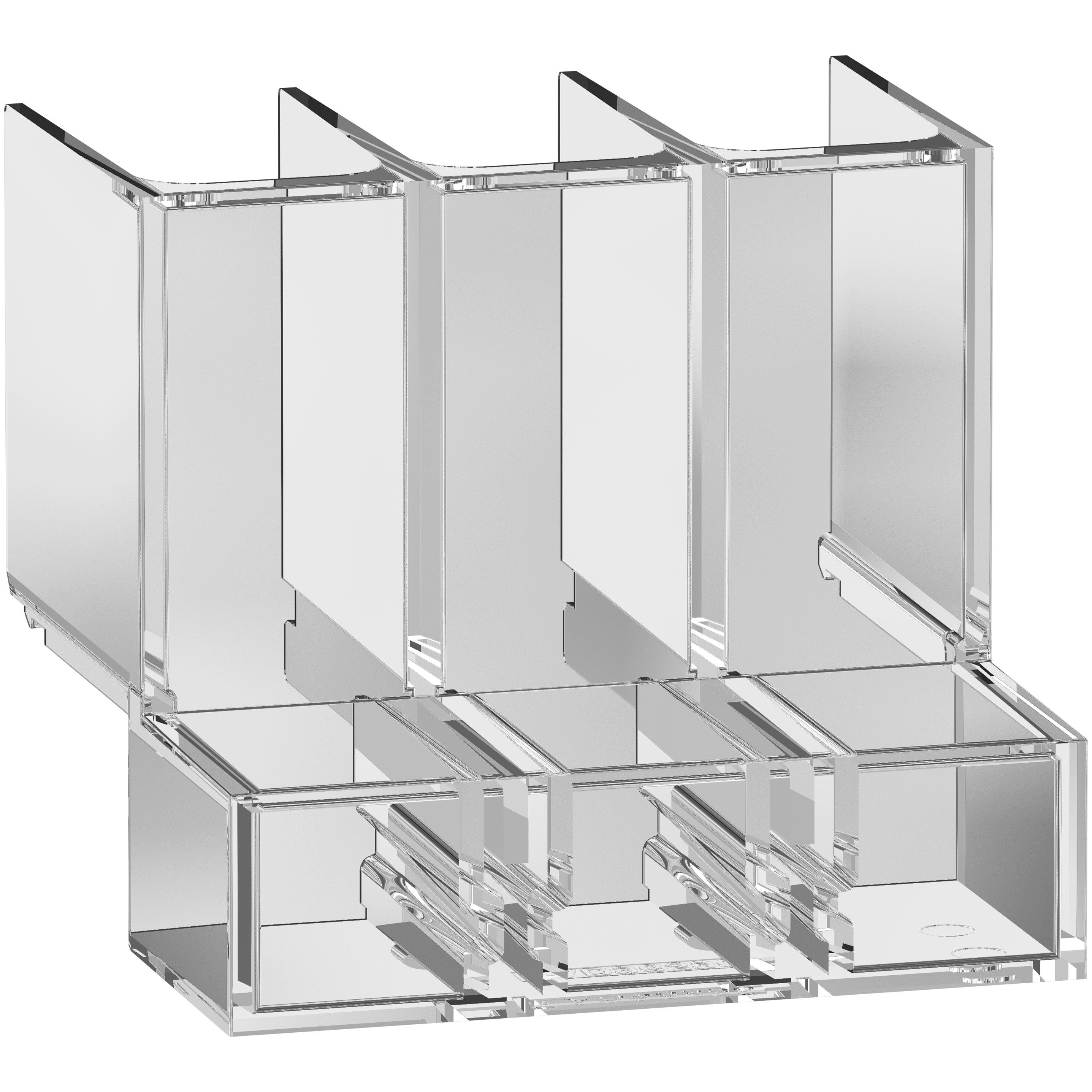Schneider Electric - TeSys GV - couvercle transparent pour connecteur cosses fermées pour GV4 - IP40