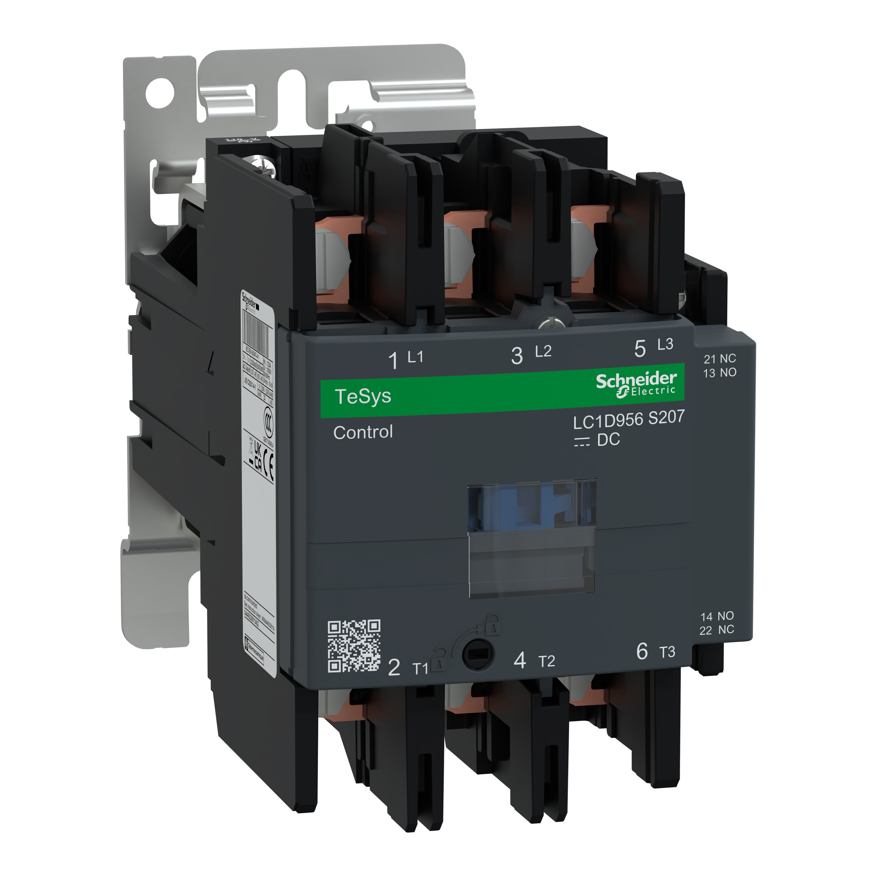 Schneider Electric - TeSys D - contacteur EN45545 - 3P(3NO) - AC3 <=440V 95A - 110Vcc - cosse fermée