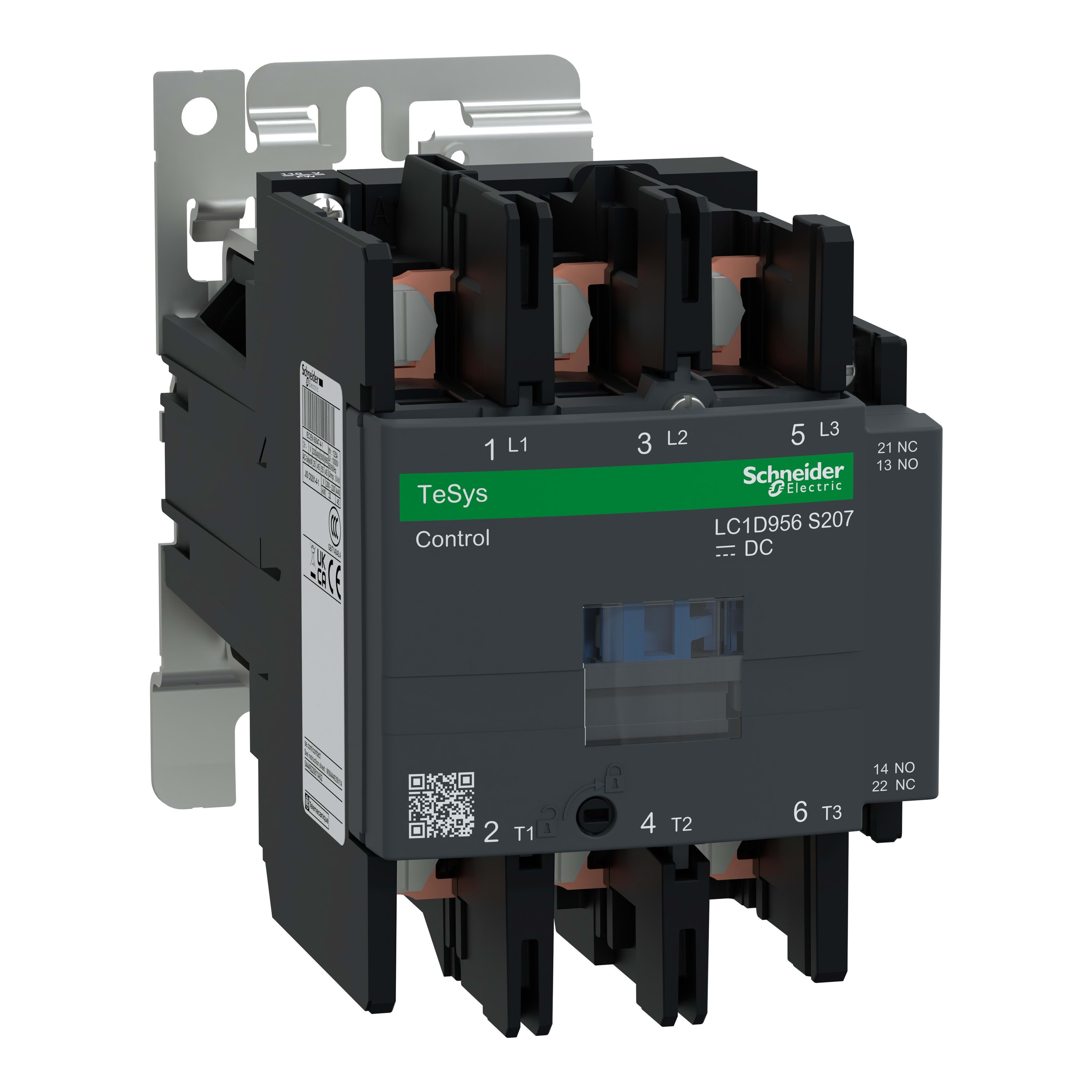 Schneider Electric - TeSys D - contacteur EN45545 - 3P(3NO) - AC3 <=440V 95A - 110Vcc - cosse fermée