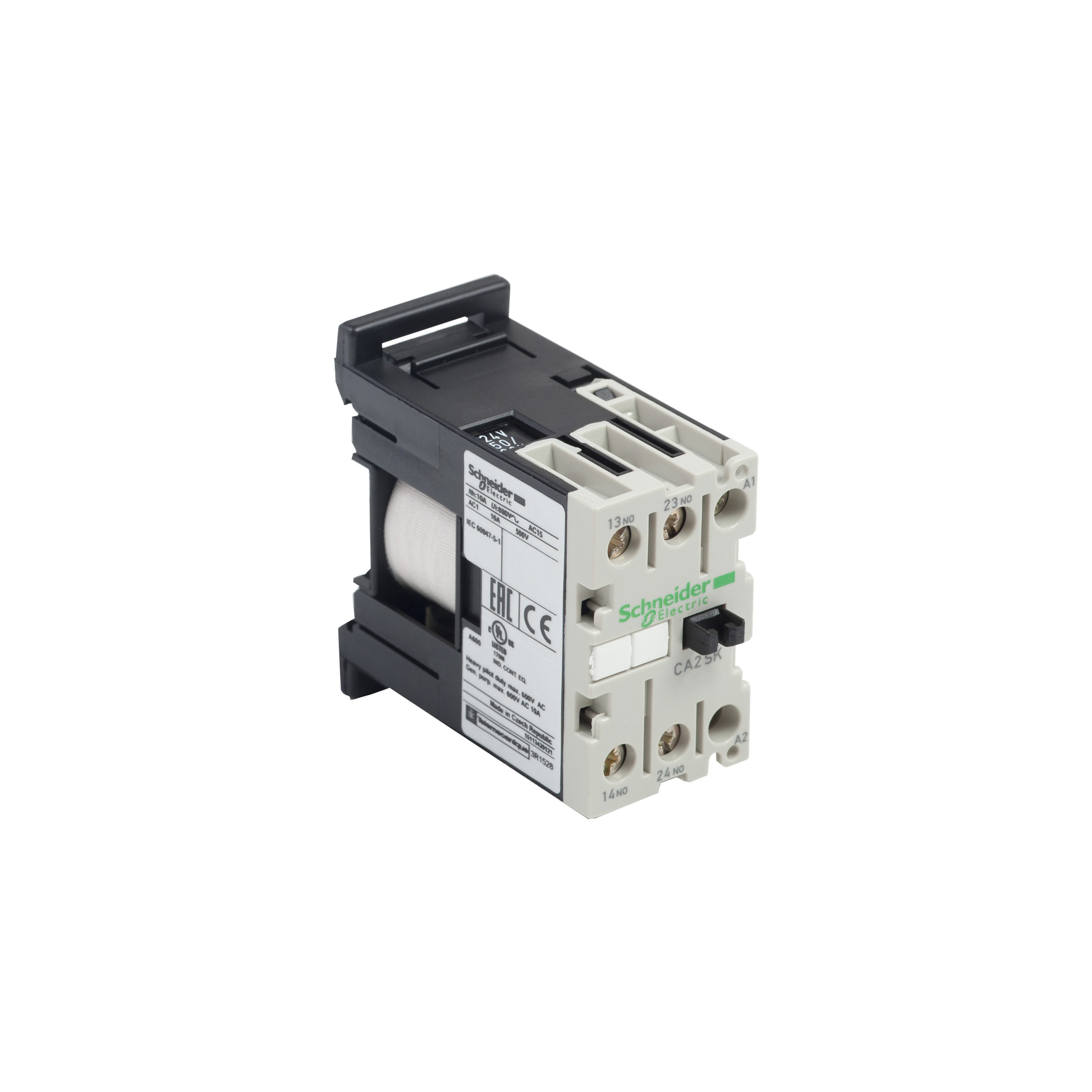 Schneider Electric - TeSys CA2SK - contacteur - 2F+0O - instantané - 10A - 230Vca