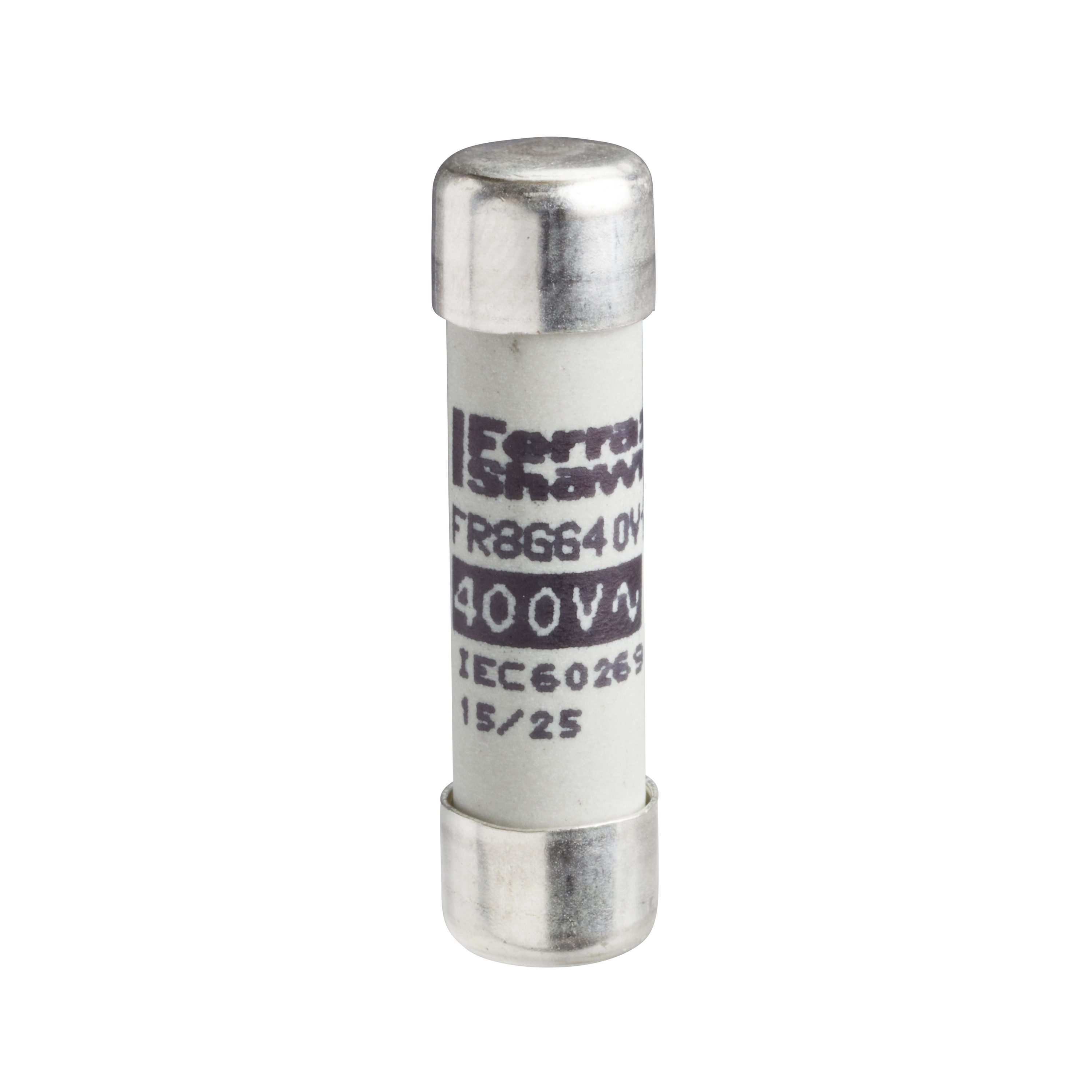 Schneider Electric - TeSys DF - cartouche fusible NFC 10x38mm cylindrique - gG 4A - sans voyant